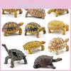 Modèle de reptile amphibie éducatif réaliste en PVC Tortue pour enfants avec des détails époustouflants