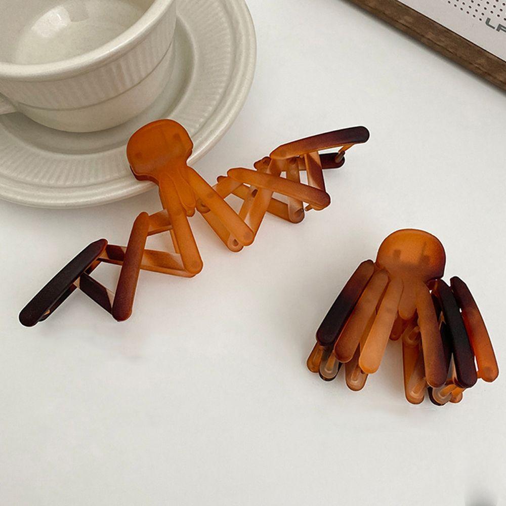 

Hair Accessories Korean Style Hair Clip Telescopic Hair Claw Women Crab Clip Spider Shark Clip