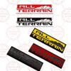 Car Nameplate ALL TERRAIN Metal Badge Rear Trunk Side Decal Sticker Emblem For OFF Road Colorado Suburban Xtreme