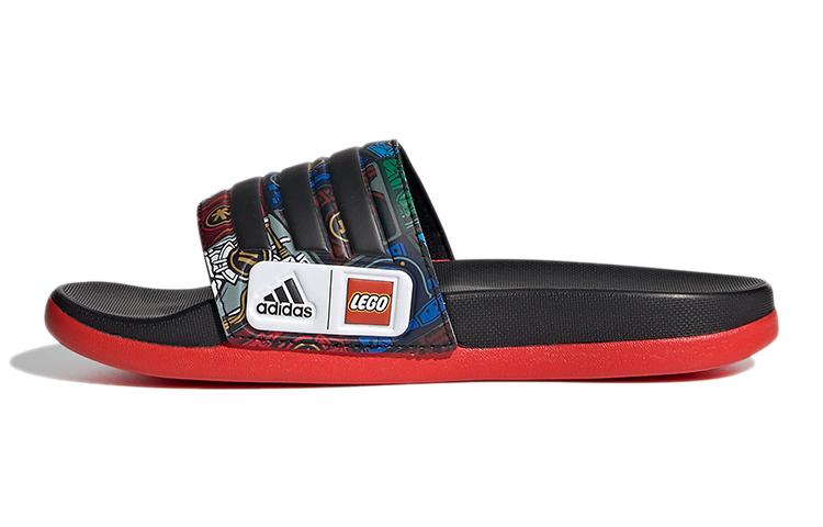 

Детские шлепанцы LEGO x Adidas Adilette Comfort K Черно-красные FY8835 28