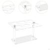 Ice Cream Holder Dessert Stand Clear Display for Popcorn Cone Acrylic Holders