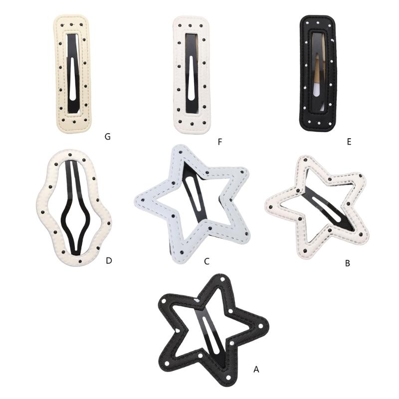 Popular Star Hairpin Snap Clip Hair Barrettes Cloud Hair Clip Women Hair Accessories Side Pin for Girls Kids Hair Decors