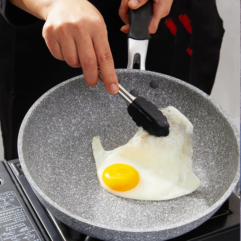 Durable Non-Stick Wok Frying Pan Ceramic Pot Home EggSteak Skillet Pancake Fried Induction Cooker Gas Stove Special Saucepan