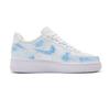 Nike Air Force 1 Europe Rising Tide Slip Resistant Cushioning Low Top Skateboard Shoes Unisex White Blue CW2288-111(Team1697-)
