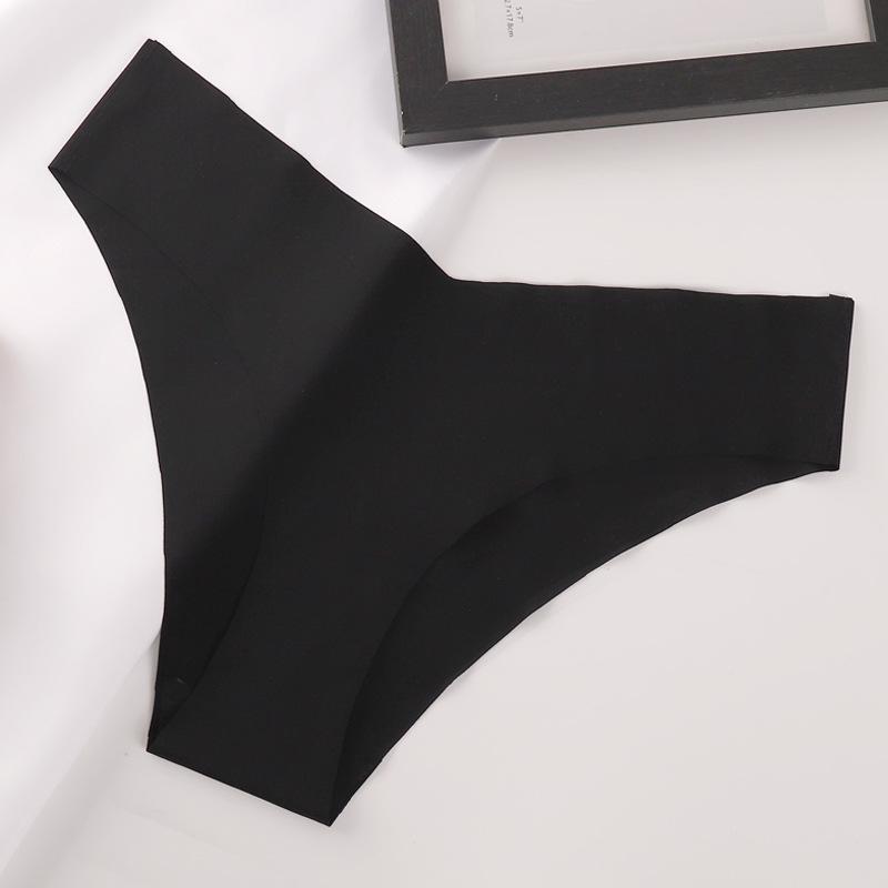 European and American Leopard Print Seamless Ice Silk Quick-Drying Women's Comfortable Panties