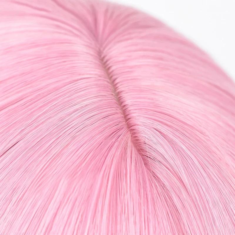 Project SEKAI COLORFUL STAGE! Parrucca Cosplay Ootori Emu Emu Corta Rosa Resistente al Calore Sintetica Anime