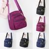 Oxford Fabric Small Shoulder Bag For Women With Zipper Closure For Daily Use