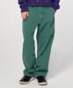 Honguseong Embroidery Flower Washed Fatigue Pants_Green