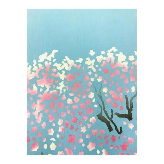 Yagi Sei Tenugui Towel, Ume (Plum Blossom), Seasonal Plant, Traditional Craft, Made in Japan, 100% Cotton, 34x90cm