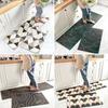 Washable Long Strip Kitchen Carpet Anti Skid And Oil Proof Dining Room Pvc Floor Rugs Home Bathroom Entrance Door Mats