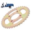 428 Model 37 Teeth Chain Wheel Steel Crankset Replacement 4 Hole for Electric Tricycle Kart