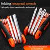 Durable 8 In 1 Multifunctional Hand Tool Hexagon Spanner Hexagonal Wrench Screwdriver Set