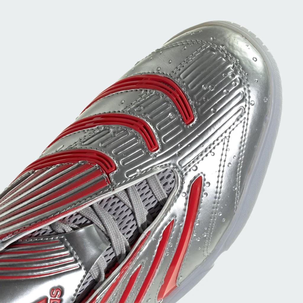 KH6906 Coca-Cola A adidas Predator Sala "Silver Metallic/None/Grey Two" (Men's)