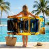 MAN Mode Strandtuch Tragbar Weich Schnelltrocknendes Handtuch Für Schwimmen Camping Urlaub
