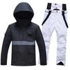 Winter Ski Suit Set: Unisex Windproof & Waterproof Snowboard Outfit for Couples