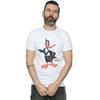 Looney Tunes Herren Daffy Duck Distressed T-Shirt