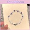 Handcrafted Geometric Cz Stone Silver Womens Bracelet For Gift Giving