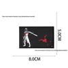 Pirate Edward Skull Embroidery Patch and Tactical Armband Accessory