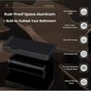 Toilet Paper Holder Wall-mounted Bath Roll Holder With Mobile Phone Shelf Toilet Paper Holder for Bathroom And Kitchen