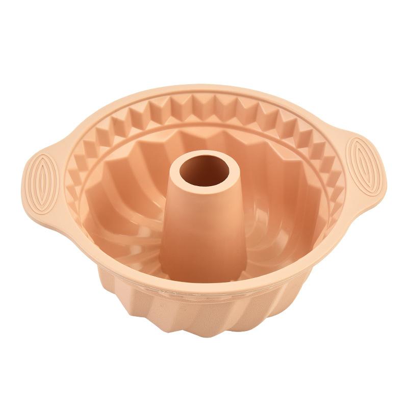 Silicone Cake Mold Household Cake Mold Easy Demoulding Round Eared Cake Mousse Mold Baking