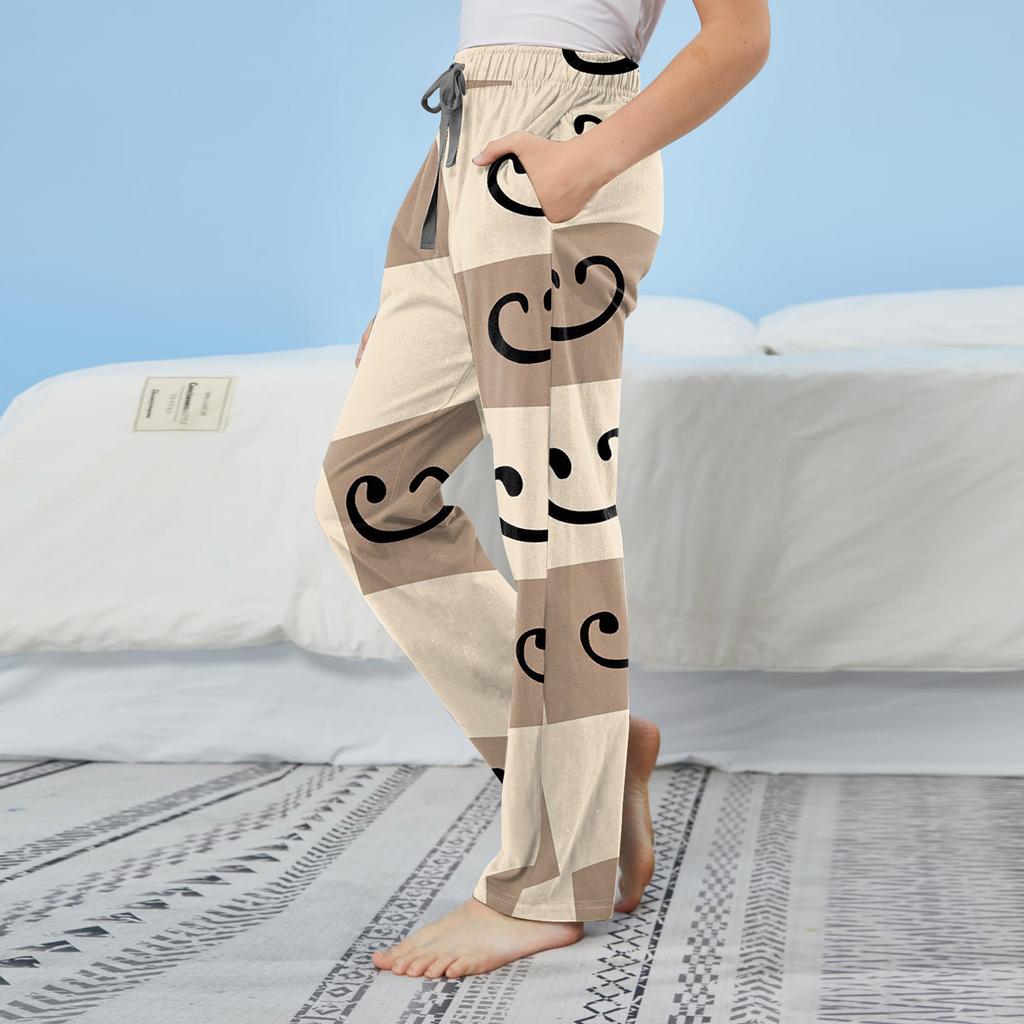 Kinder-Pyjamahose aus Baumwolle mit Taschen