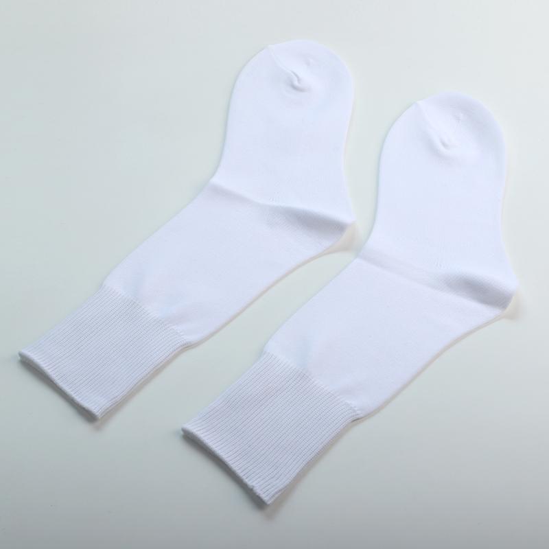 Ivoogle Professional Ballet Shorts for Girls Thin Summer Latin Dance Socks with High Ankle & Logo On Cuff