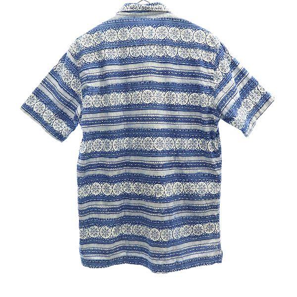 Pilgrim made in Japan Overall handle Short sleeve shirt S Blue Men's Used