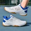 36-46 Paar Stoßdämpfende Rutschfeste Atmungsaktive Badmintonschuhe Tennisschuhe Tischtennisschuhe Sportschuhe