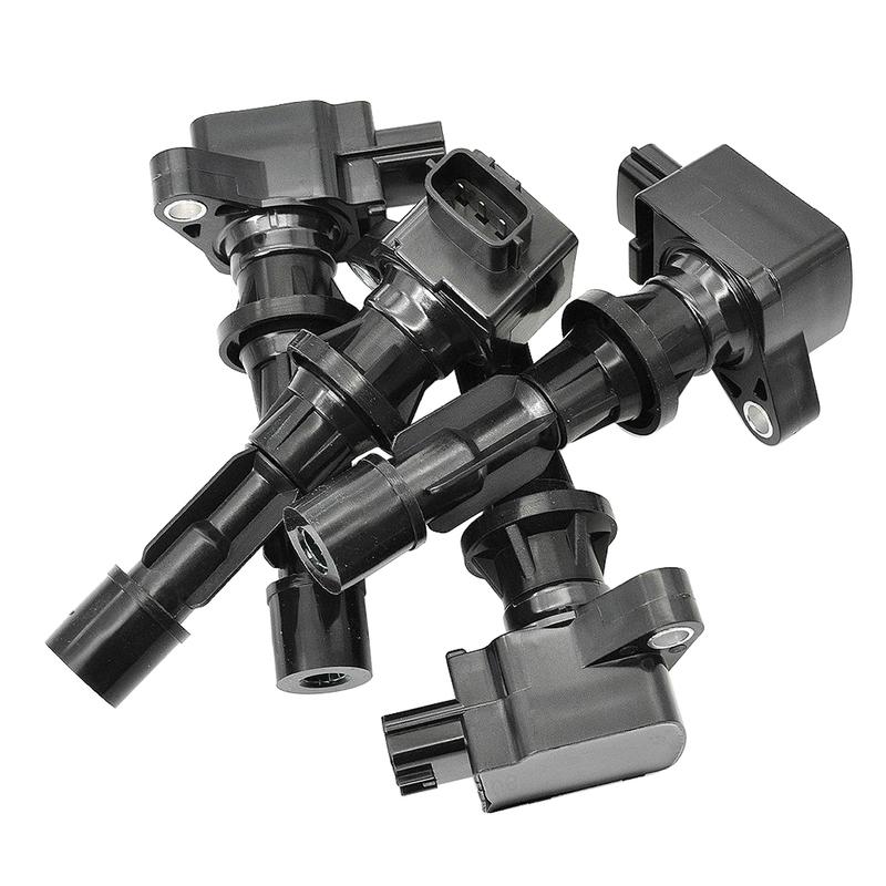 Artudatech 4x Ignition Coils +Spark Plugs UF540 For Mazda MX-5 CX-7 3 2.0L 2.3L