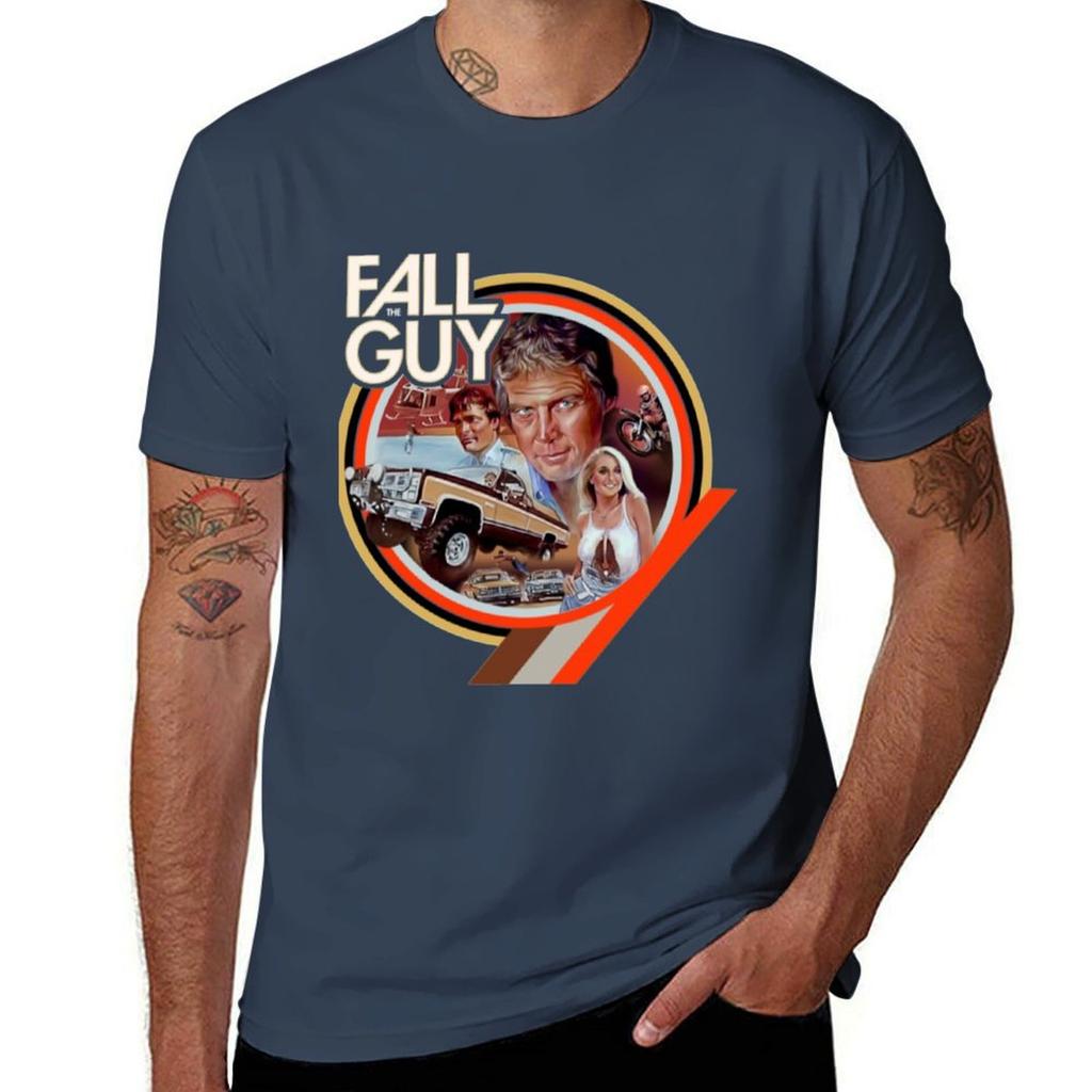 The Fall Guy Tshirt Basic Plain Tee For Spring And Summer