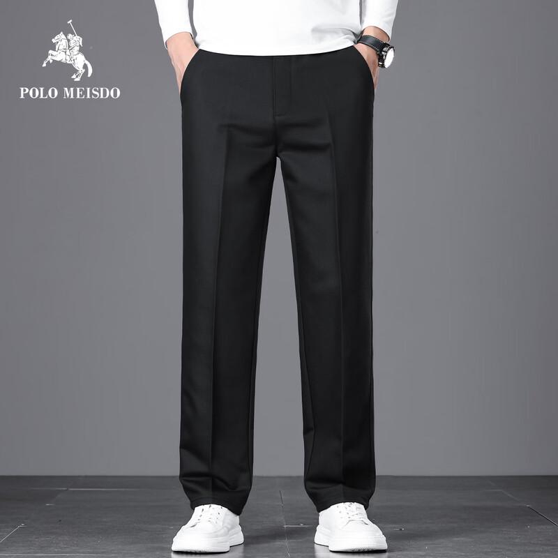 

POLOMEISDO Men s Straight-Leg Casual Business Pants 29