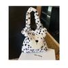 Tooxika Autumn And Winter High-grade Fur Bag Leopard Print Underarm Bag Fashionable Plush Puppy Shoulder Bag