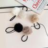 2 Pcs Girls Cute Hair Rope Non-Slip Pompoms Hair Tie Scrunchie Hair Accessories