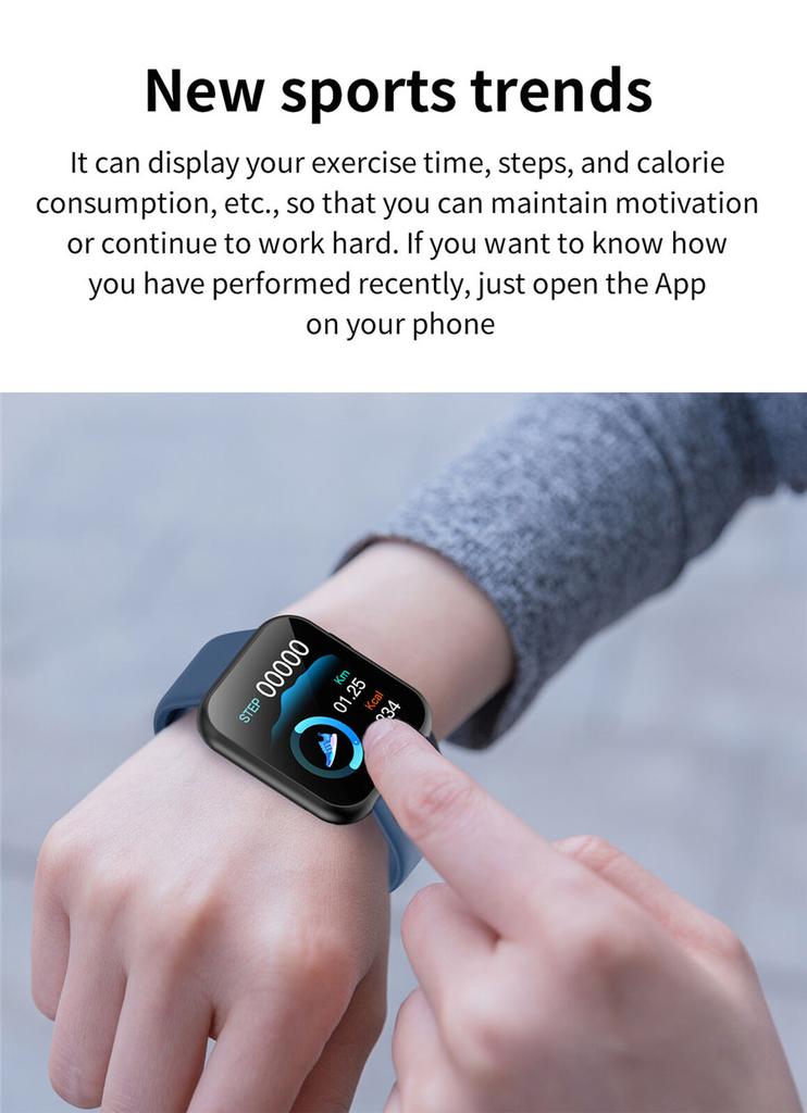 Dual-mode Switch Sleep Monitoring, Call Reminder, SMS Reminder, Social app Message Reminder, Alarm
