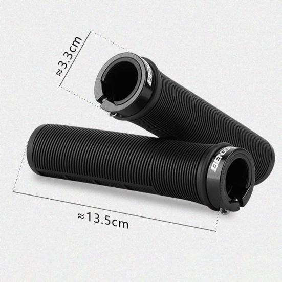 1 pár Měkký gumový kryt řídítek Kamufláž Potisk Měkké protiskluzové rukojeti na řídítka Ergonomický design MTB rukojeti řídítek