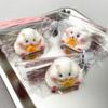 Criceto Bianco Giocattolo Antistress in Silicone con Design a Cartone Animato per Bambini e Adulti