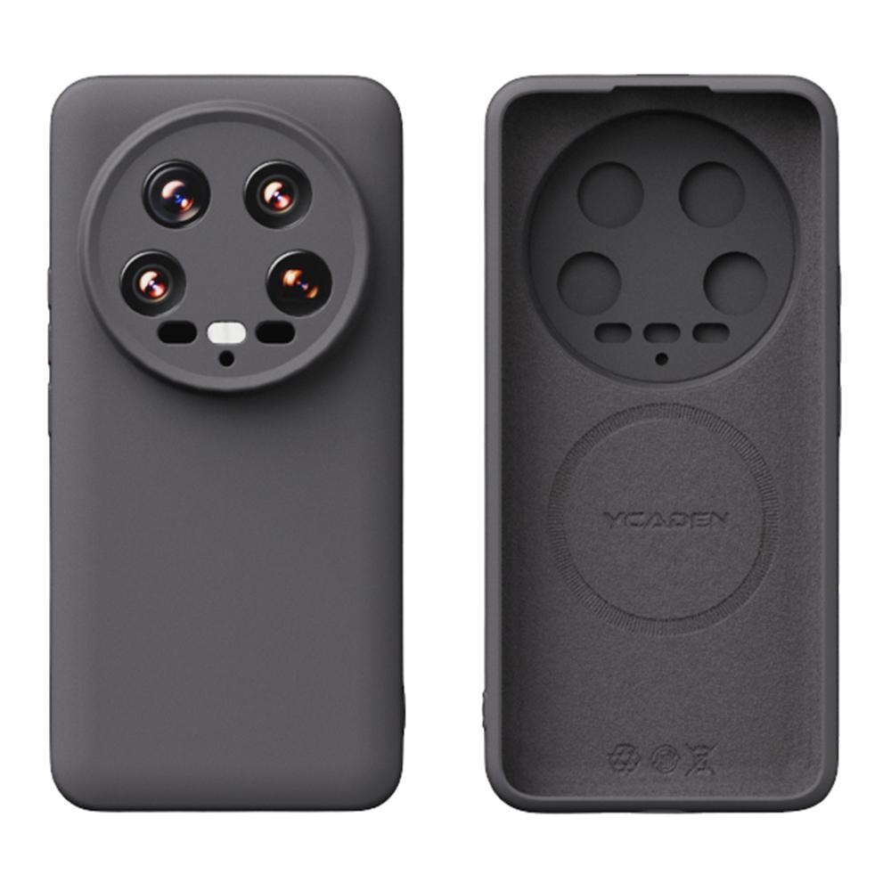 YCADEN For Xiaomi 14 Ultra Case Compatible with MagSafe Precise Cutouts TPU Phone Back Cover