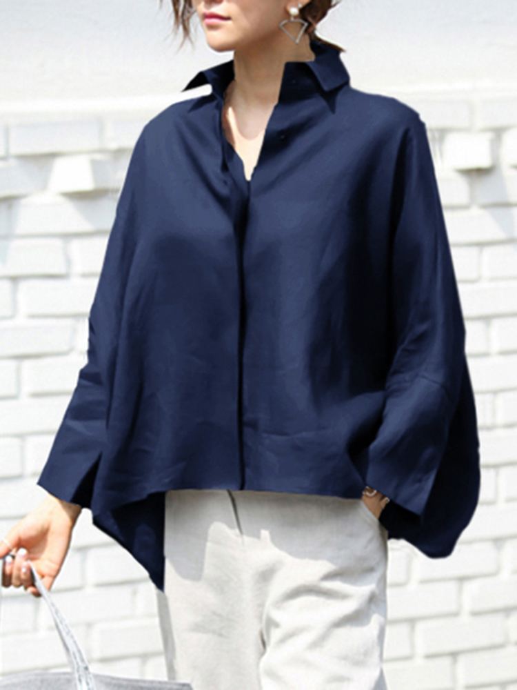 2026 Women Summer Shirts Long Sleeve Elegant Blouse OL Style Tunic Tops Fashion Oversized Casual Solid Loose Party Blusas