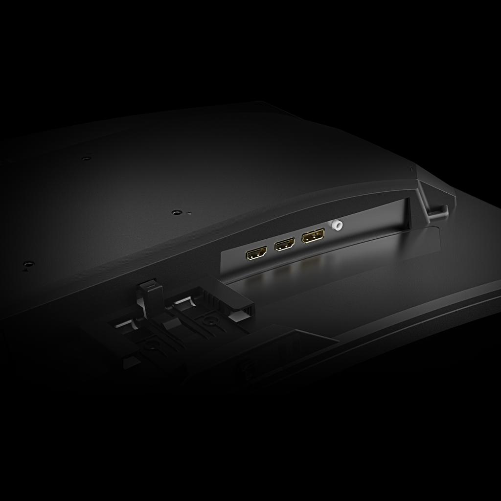 Gigabyte GS27QCA EK | 27 " | VA | 180 Hz | 1 ms | 2560 x 1440 pikseli | 250 cd/m² | 2 porty HDMI