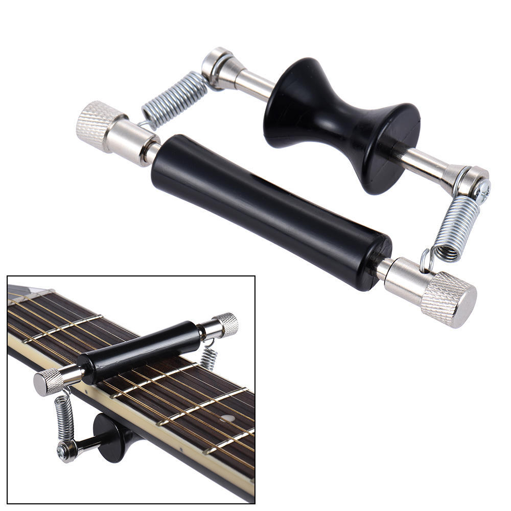 Rolling Guitar Capo Glider Easy Sliding Up & Down for Folk Classic