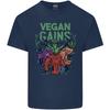 Vegan Gym Bodybuilding Vegetarian Unisexs Light Cotton TShirt