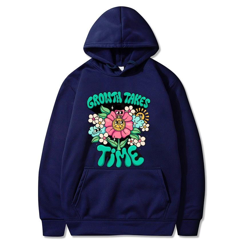 Take care of youth Graffiti Autumn winter hoodie hip-hop street college pullover fashionable casual warm hoodie holiday gift
