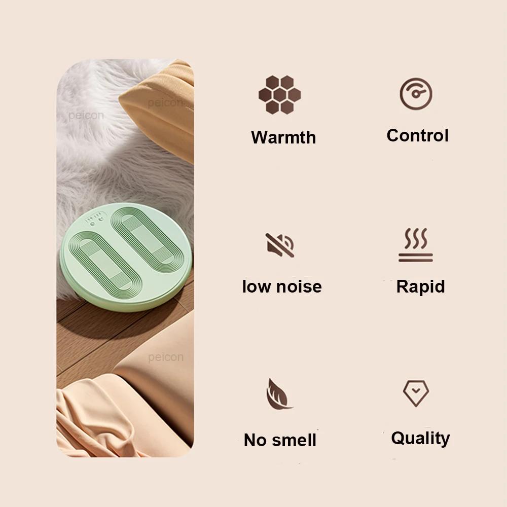 Electric Foot Warmer And Massager with 3 Heating & Vibration Modes, Constant Temperature Heated Pad for Feet, Home Office Use