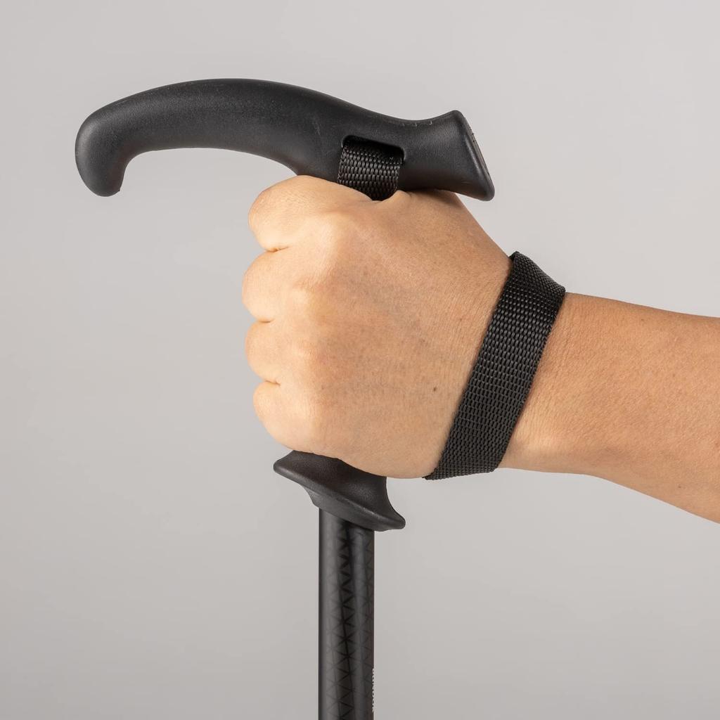 BUNDOK Trekking Pole System 3 Black (BD-464BK) with Telescoping T-Grip and Anti-Shock