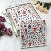 Disposable Party Napkin Double Layer 20 Pieces/Pack Fresh Flowers and Plants