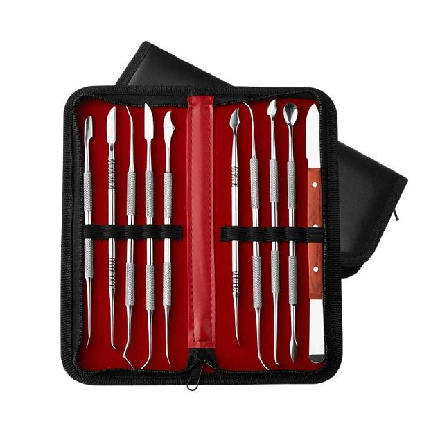 jewelry carving kit knife set dental engraving graver Dental laboratory wax tool kit tooth stainless steel engraving tool set