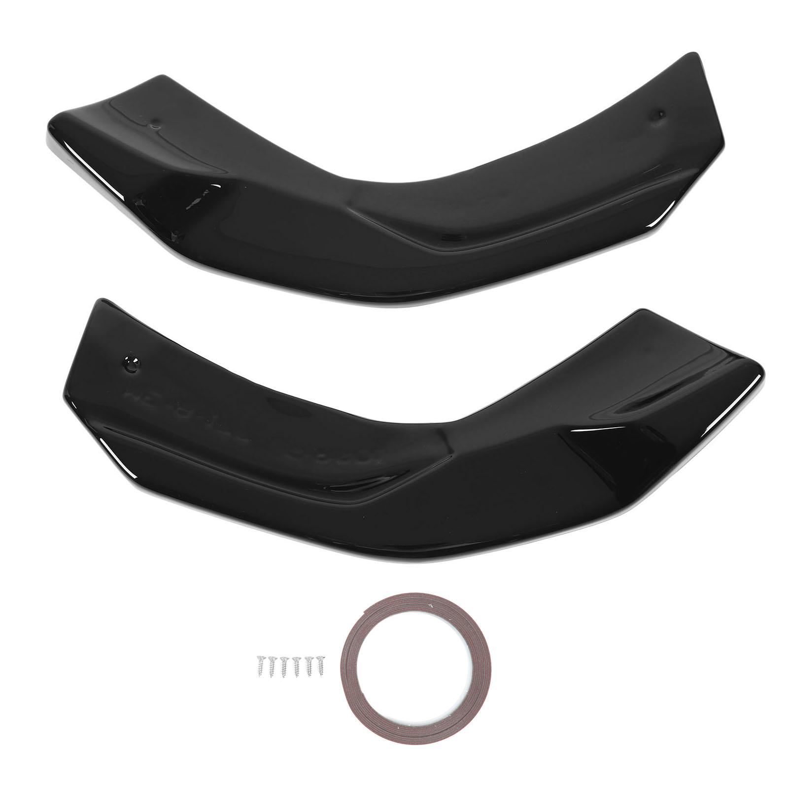 

1 пара боковых сплиттеров заднего бампера слева и справа, ярко-черные, замена для Benz AКласс W177 A35