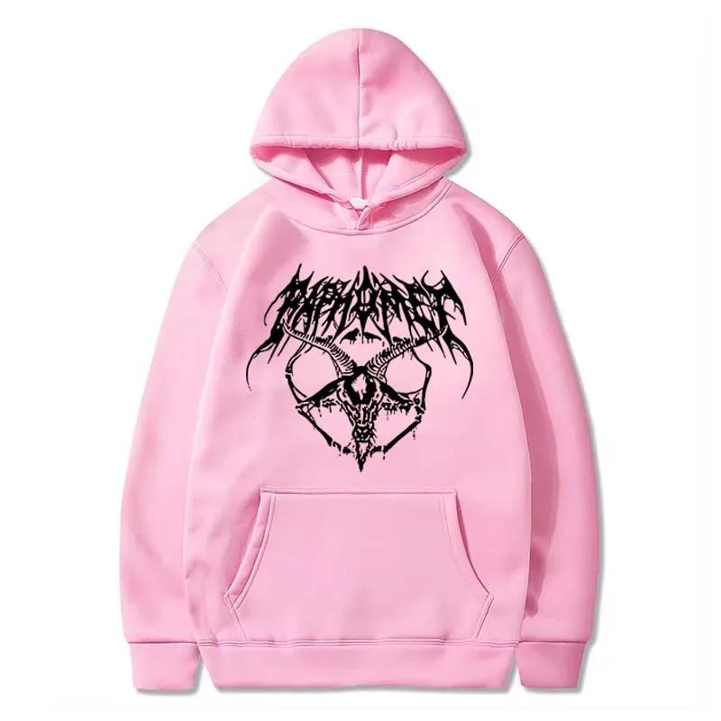 Fashion Sport Hoodie for Men Y2K Style Sweatshirt Winter Loose Fleece Pullover Jogging Top Punk Hoodies Outdoor Long Sleeves Top