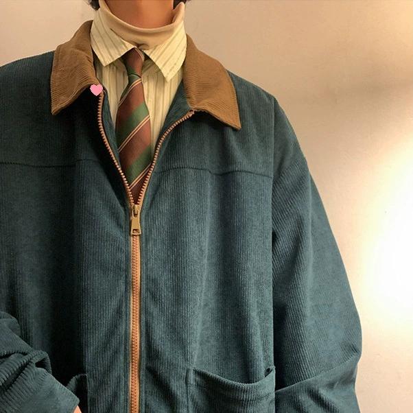 Men Bomber Jacket Plus Size Windbreakers Zipper Coats Spring Autumn Loose Cargo Outwear