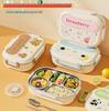 Fiambrera Isotérmica de Acero Inoxidable 304 - Bento Apto para Microondas para Oficina, Estudiantes y Niños
